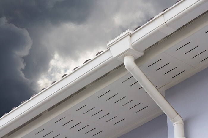 Hire a professional for gutter repair