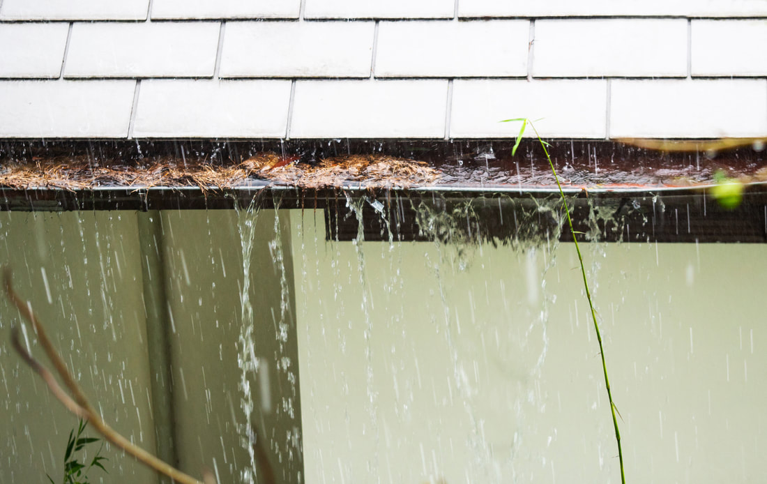flooded gutters